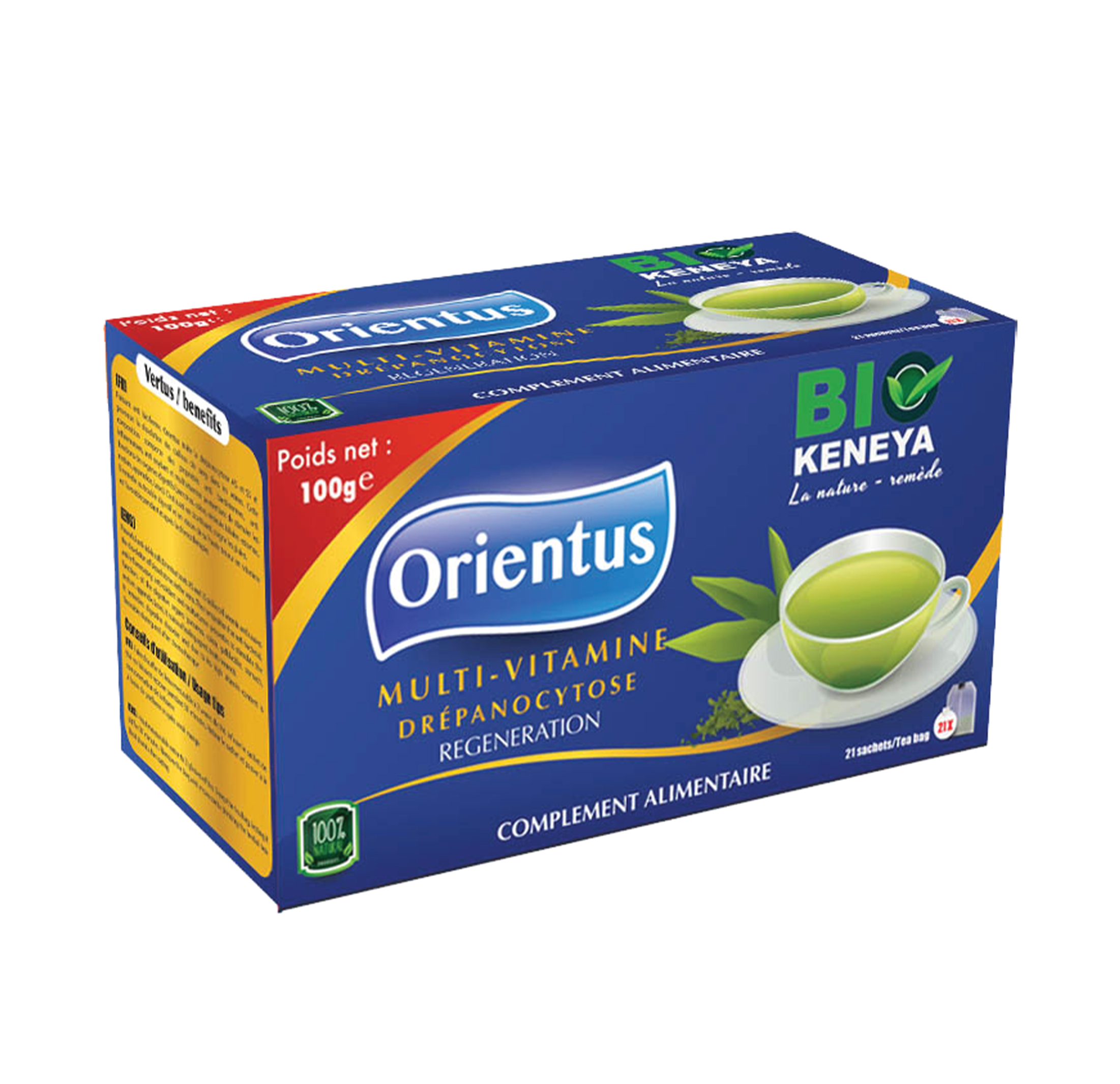 Tisane Orientus – Traitement contre la drépanocytose et les troubles digestifs