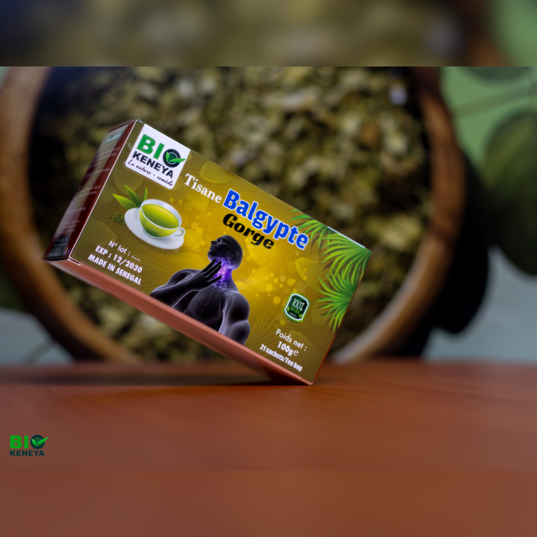 Tisane Balgypte – Remède Naturel pour la Gorge, Thyroïde et ORL