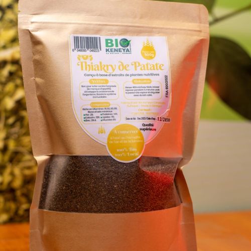 Thiakry de Patate BIO KENEYA – Délice traditionnel nutritif et naturel