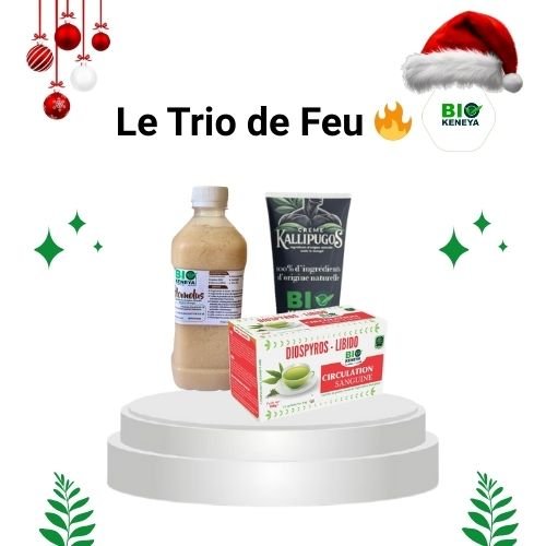 Le Trio de Feu – Performance, Vitalité et Plaisir Absolu (Solution Naturelle Libido & Vigueur)